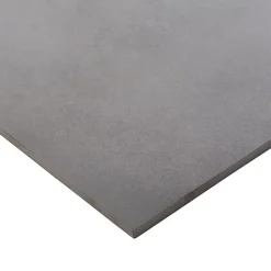 Carrelage sol gris foncé effet béton L.60 x l.60 cm x ép.10 mm, Smooth-GoodHome