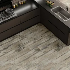 Rentside Carrelage sol imitation bois l.120 x L.20 cm Bohémian