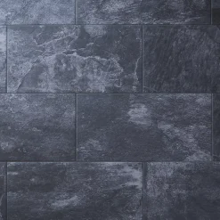 GoodHome Carrelage sol intérieur anthracite L.61,5 x l.30,8 cm x ép.8 mm, Shaded