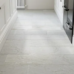 GoodHome Carrelage sol intérieur beige effet pierre 61,5 x l.30,8 cm x ép.8 mm, Shaded