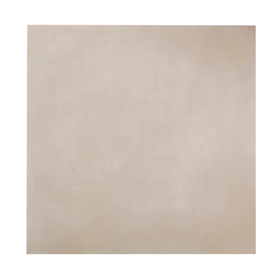 GoodHome Carrelage sol intérieur beige effet béton L.60 x L.60 cm x ép.10 mm, Smooth