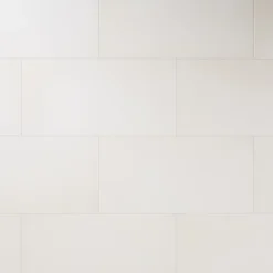 Carrelage sol intérieur blanc effet béton L.60 x l.30 cm x ép.10 mm, Smooth-GoodHome