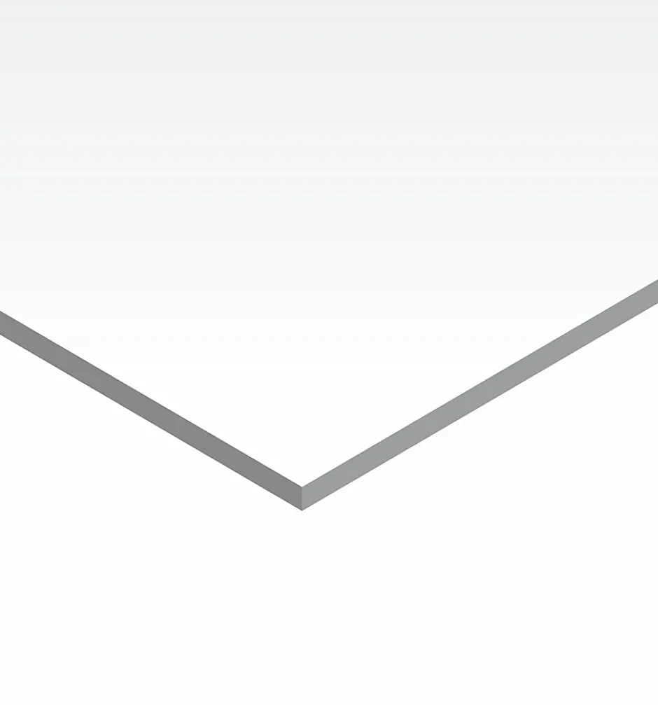 Carrelage sol intérieur blanc poli brillant L.60 x l.60 cm x ép.9,5 mm, Latinie-GoodHome Clearance