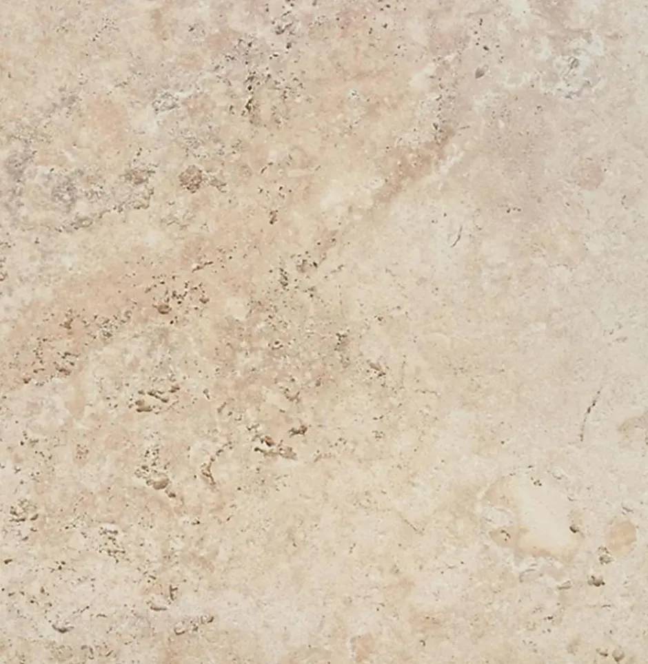 Novoceram Carrelage sol intérieur effet pierre 60x60 cm TIBER - Light rectifié - 60 x 60 cm- V2: variation modérée des nuances