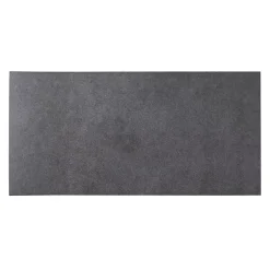 GoodHome Carrelage sol intérieur effet béton anthracite L.61,7 x l.30,7 cm x ép.7,4 mm, Konkrete