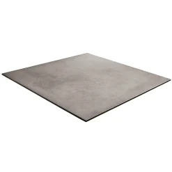 Carrelage sol intérieur gris effet béton L.61,6 x l.61,6 cm x ép.7,4 mm, Konkrete-GoodHome Best