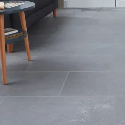 Carrelage sol intérieur gris effet pierre L.60 x l.30 cm x ép.10 mm , Slate-GoodHome New