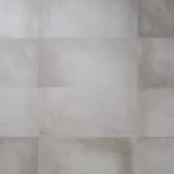 GoodHome Carrelage sol intérieur gris effet béton L.60 x l.30 cm x ép.10 mm, Smooth