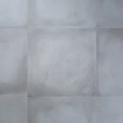 GoodHome Carrelage sol intérieur gris effet béton L.60 x l.60 cm x ép.10 mm, Smooth