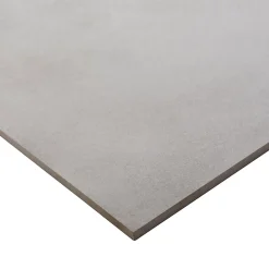GoodHome Carrelage sol intérieur gris effet béton L.60 x l.60 cm x ép.10 mm, Smooth