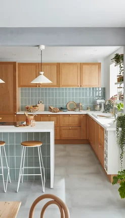 GoodHome Carrelage sol intérieur gris effet béton L.60 x l.60 cm x ép.10 mm, Smooth