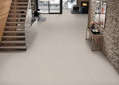 Carrelage sol/mur effet béton LITHIC PEARL MAT L.100 x l.100cm-Itaca Outlet