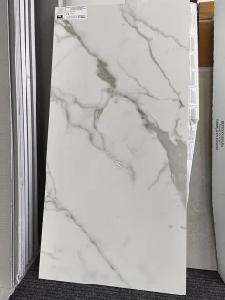 Itaca Carrelage sol/mur effet marbre VENAT GREY MAT CARVING L.120 x l.60cm