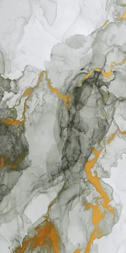 Carrelage sol/mur effet marbre SMOKE GOLD BRILLANT L.120 x l.60cm-Velloza Sale