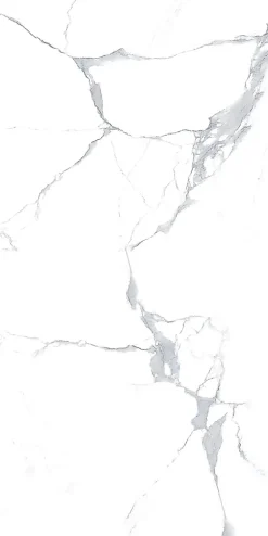 Velloza Carrelage sol/mur effet marbre VENATO SMOKE BRILLANT L.120 x l.60cm