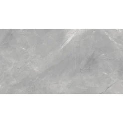 Qua Granite Carrelage sol/mur effet marbre gris mat Pulpis Grey l.60 x L.120 cm