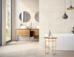 Alaplana Carrelage sol/mur effet pierre rectifié AMALFI BEIGE MAT L.59,5x l.59,5cm