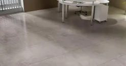 Deco Prom Carrelage sol/mur intérieur effet MARBRE l.80 x L.80 cm ROYAL PULPIS GRIS