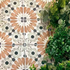 Concept Mosaïque Carrelage SYLVIANA 20x20 cm effet carreaux ciment vieilli