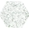 Allocarrelage Carrelage Terrazzo Hexagonal 23x26 Riazza Vert