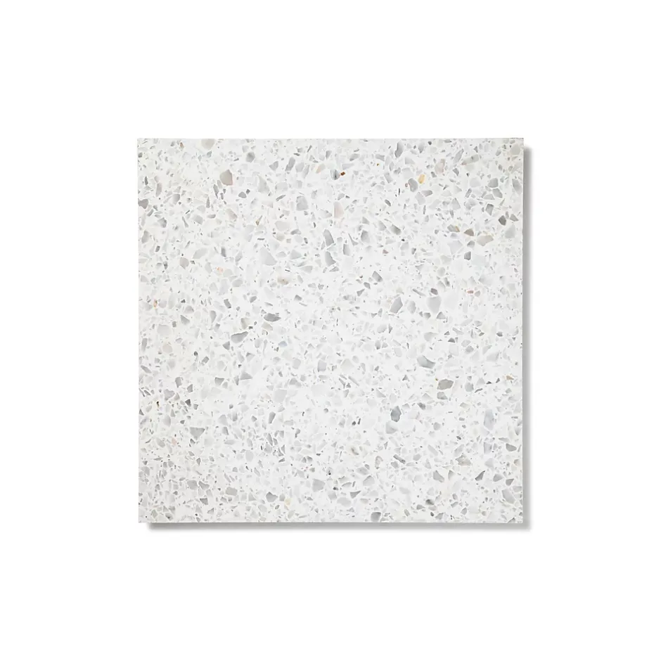 Carrelage Terrazzo véritable Vignole 40x40x2 cm (lot de 1,28 m² soit 8 dalles) --Ro'Ma Nature Discount