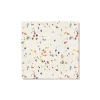 Carrelage Terrazzo véritable Roma 40x40x2 cm (lot de 1,28 m² soit 8 dalles) --Ro'Ma Nature Hot