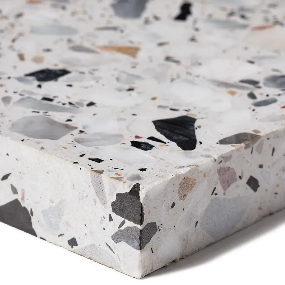 Carrelage Terrazzo véritable Murano 60x40x2 cm (lot de 1,2 m² soit 5 dalles) --Ro'Ma Nature