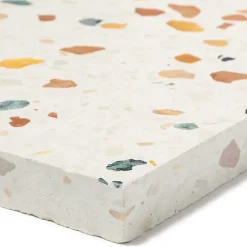 Ro'Ma Nature Carrelage Terrazzo véritable Roma 60x40x2 cm (lot de 1,2 m² soit 5 dalles) -