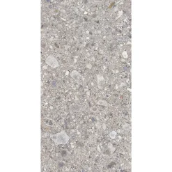 Allocarrelage Carrelage Terrazzo 60x120 Ceppo Nuovo Silver Poli Rectifie -