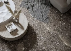 Carrelage Terrazzo 60x120 Ceppo Nuovo Black Poli Rectifie --Allocarrelage