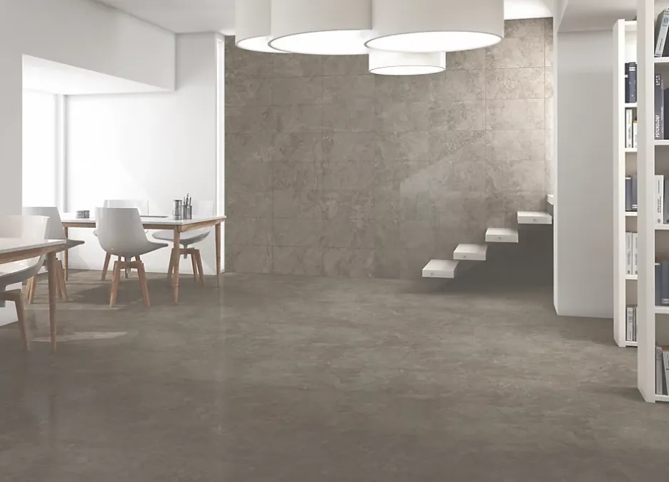 Carrelage Titanium Silver - Mat 120 x 60cm ( vendu par boite de 1,44 m² )-Cristacer Hot