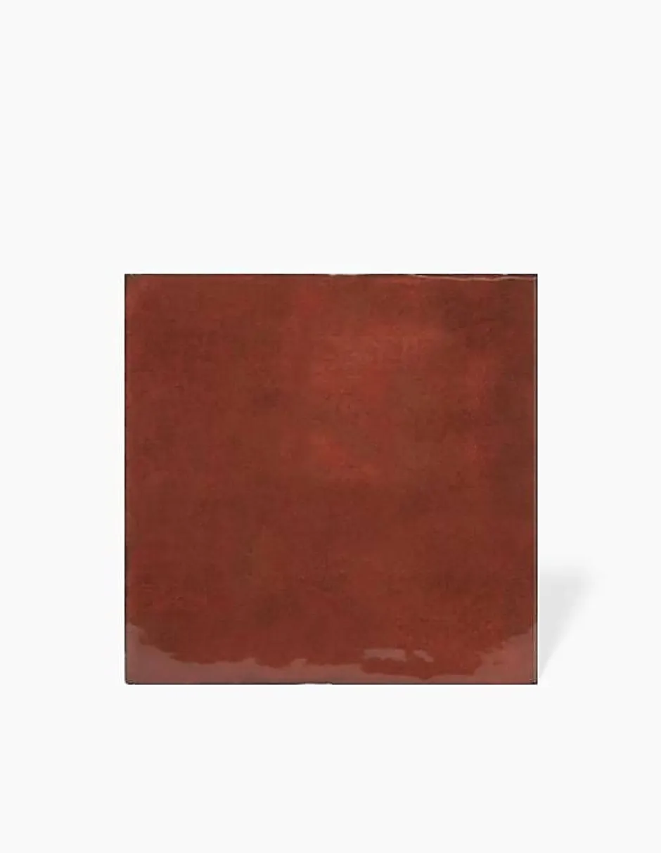 Carrelage Tradition Grenat - 15 X15 cm- MK2305205-Comptoir du Cérame Sale