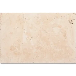 Ro'Ma Nature Carrelage Travertin Beige Nuancé 61x40,6x1,2 cm - Intérieur et Extérieur (lot de 1,24 m² 5 dalles) -