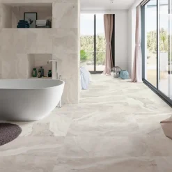 Cristacer Carrelage Travertino di Caracalla Silver - Mat 59.2 x 59.2cm ( vendu par boite de 1,05 m² )