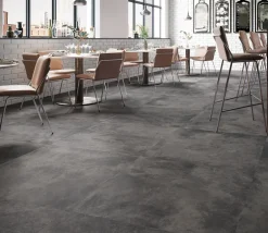 Carrelage Umbria Gris - Mat 90 x 90cm ( vendu par boite de 1,62 m² )-Cristacer