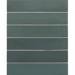 Eiffel art construction Carrelage 6x30 cm rectangulaire vert sapin 30054 - WADI GREEN