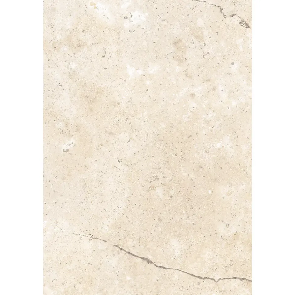 Allocarrelage Carrelage 40x60 Imitation Pierre de Travertin Beige