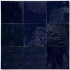 Ro'Ma Nature Carrelage Zellige Marocain Bleu Nuit 10x10 cm (vendu par 1 m²) -