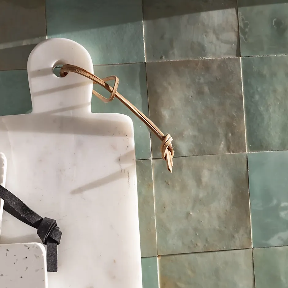 Carrelage Zellige Marocain Bleu Maldives 10x10 cm (vendu par 1 m²) --Ro'Ma Nature Hot