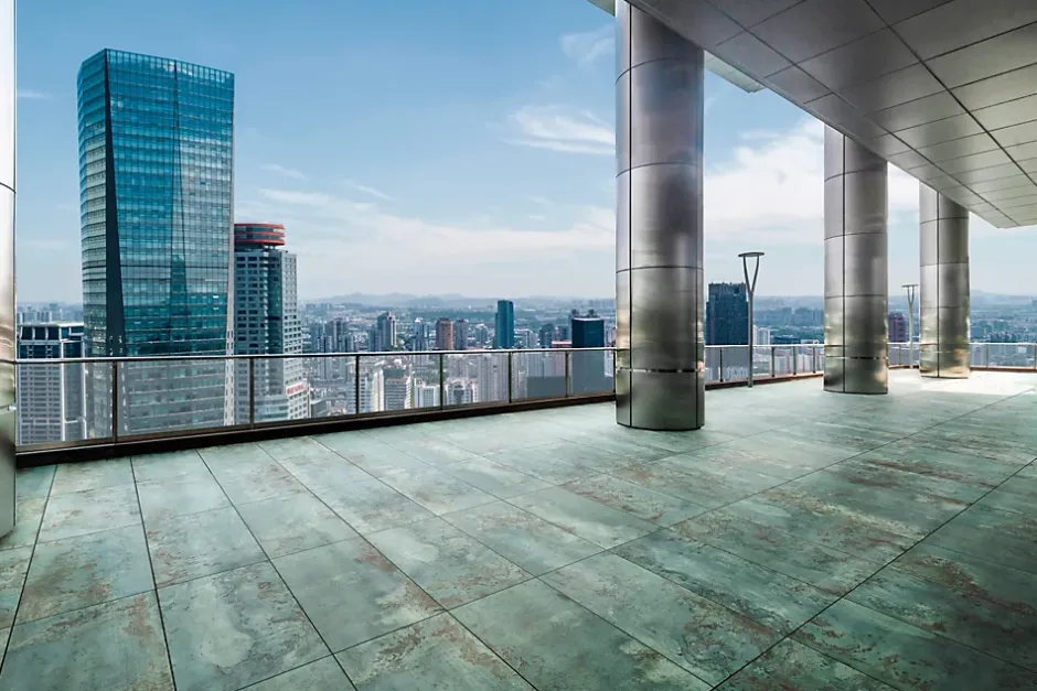 Carrelage Zinc Natural Blanc - Mat 120 x 45cm ( vendu par boite de 1,6 m² )-Apavisa Discount