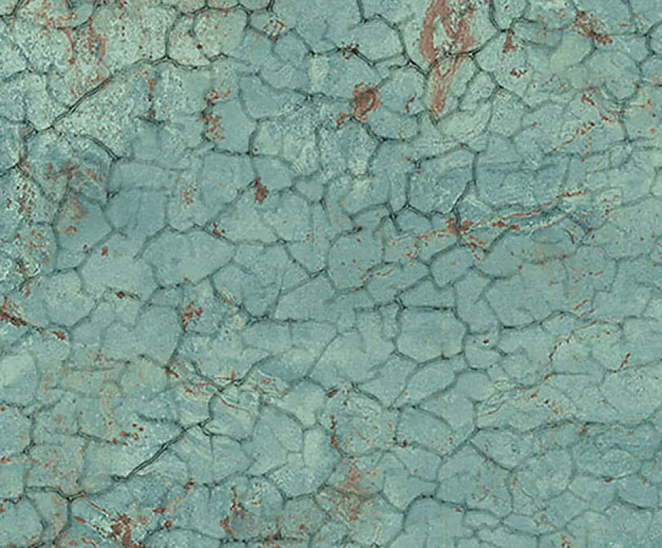 Carrelage Zinc Natural Vert craquelé - Mat 120 x 45cm ( vendu par boite de 1,6 m² )-Apavisa Discount