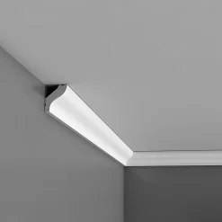 CB500 Corniche plafond - 2,5x1,8x200cm (h x p x L) - polystyrène A l'unité-Orac Decor Clearance