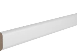 Champlat MDF blanc auto-adhésif 6 x 30 mm L.2,4 m