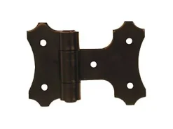 Afbat Charnière intermédiaire broche sertie - acier noir