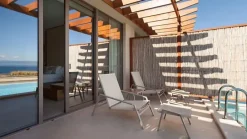 3 in 1 Châssis coulissant en aluminium à soulèvement 3 ventaux SMARTIA S560 (L.:3200mm x H.:2200mm) Gris argent