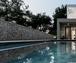 Châssis coulissant en aluminium 4 ventaux ETEM E50 (L.:3480mm x H.:2600) Blanc RAL 9016-3 in 1 Discount