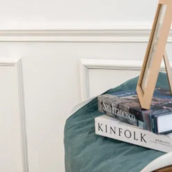 Woodbord Cimaise Bois de Pin Merkusii - Enduite Gesso Blanc - 18x62x2200mm - Moulure - Lame de Soubassement