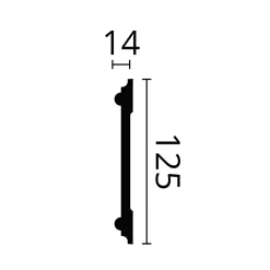 Noel & Marquet Cimaise NMC ARSTYL Z12 Profil de décoration