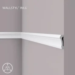 Cimaise NMC WALLSTYL WL6 Moulure décorative Encadrement de porte-Noel & Marquet Discount