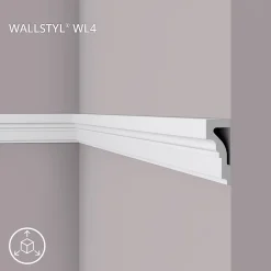 Cimaise NMC WALLSTYL WL4 Moulure décorative Corniche Moulure décorative-Noel & Marquet Outlet